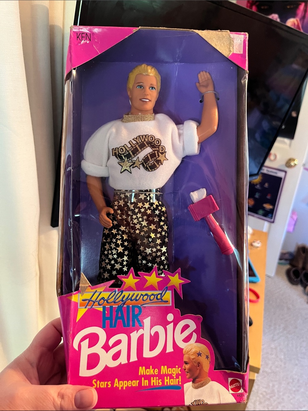 Mattel Ken Doll Hollywood hair edition 1992